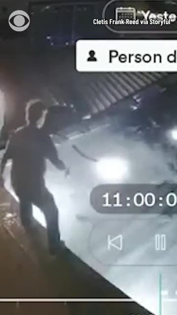 Speeding Driver Bursts Thru Wall and Ejected Into Pool