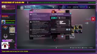 Destiny 2: Edge of Fate - 7-23-25 So many shiny things to click! The grind is REAL!