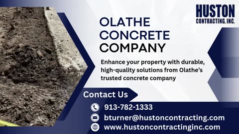 Olathe Concrete Company: Reliable Solutions for Stronger Surfaces