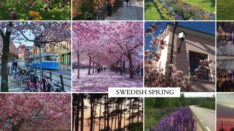 spring in sweden