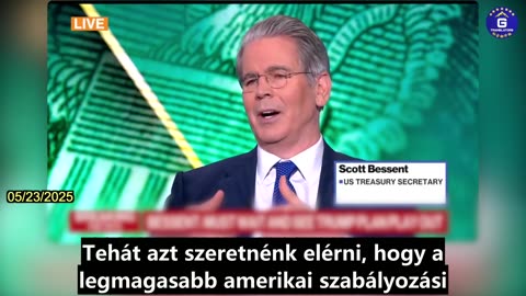 【HU】Scott Bessent: A Trump-adminisztráció nagyszabású dolgot tesz a digitális eszközökön
