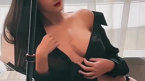 Posing for a hot shoot