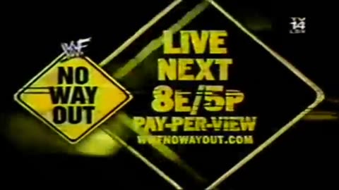 WWF No Way Out 2002 TV Commercial 2