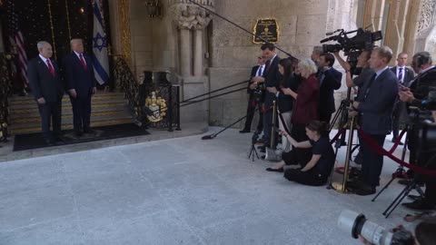 President Trump Greets the Prime Minister of Israel at Mar-a-Lago