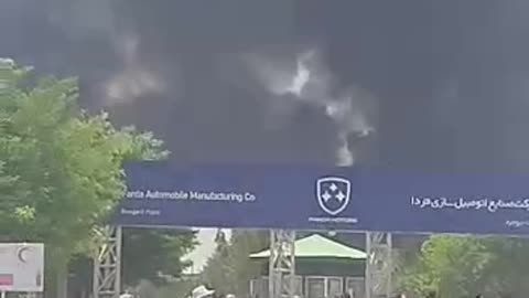Israel attacked a car engine manufacturing plant