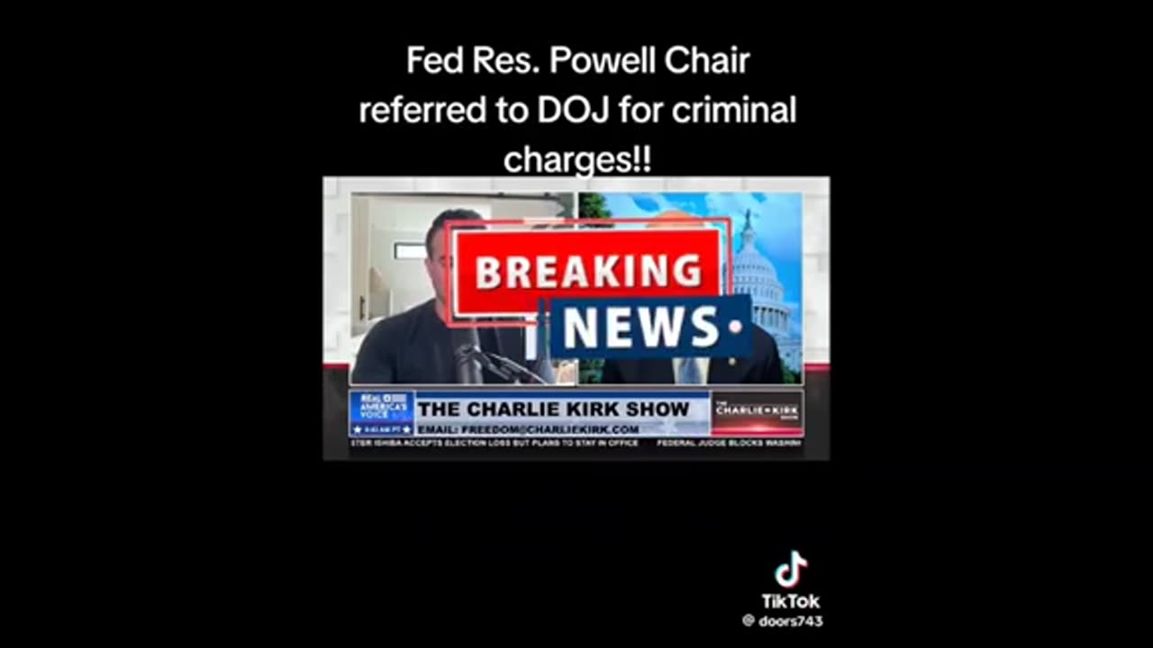 Powell referred to DOJ ..
