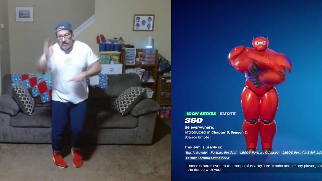 FFG Dance Fortnite Emotes 360