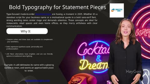 2025’s Hottest Custom Neon Sign Trends to Light Up Your Space