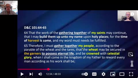 Righteous Gathered - Caught Up - Meet with Lord in Heavens - Wicked will Be Burned - 8-12-25