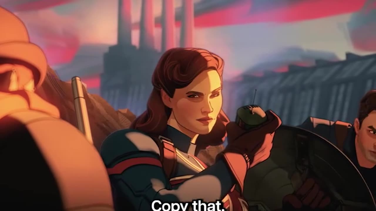 Captain Carter is an alternate-universe hero who rises when Peggy Carter