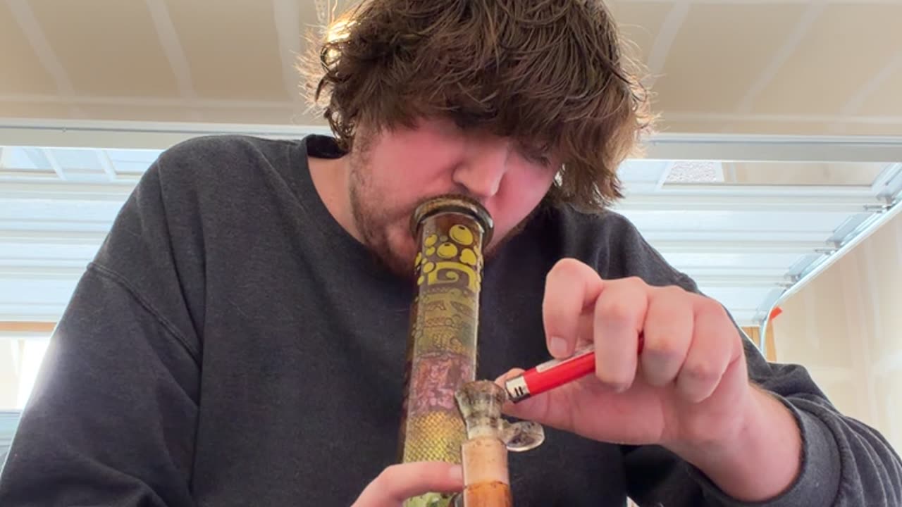 Day 90 I spent 5 minutes trying to dry my hair lol