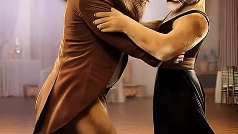 QUEM SE SAIU MELHOR???? #ia #animaisnotiktok #dança #forrodasantigas