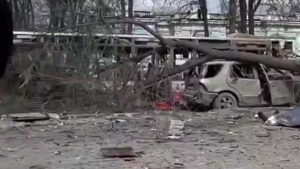 Ukraine: A woman cries bitterly next to the body of a man killed in a Russian missile attack