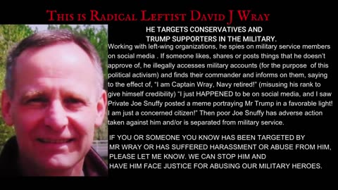 David J Wray and Domestic Left-Wing Extremism