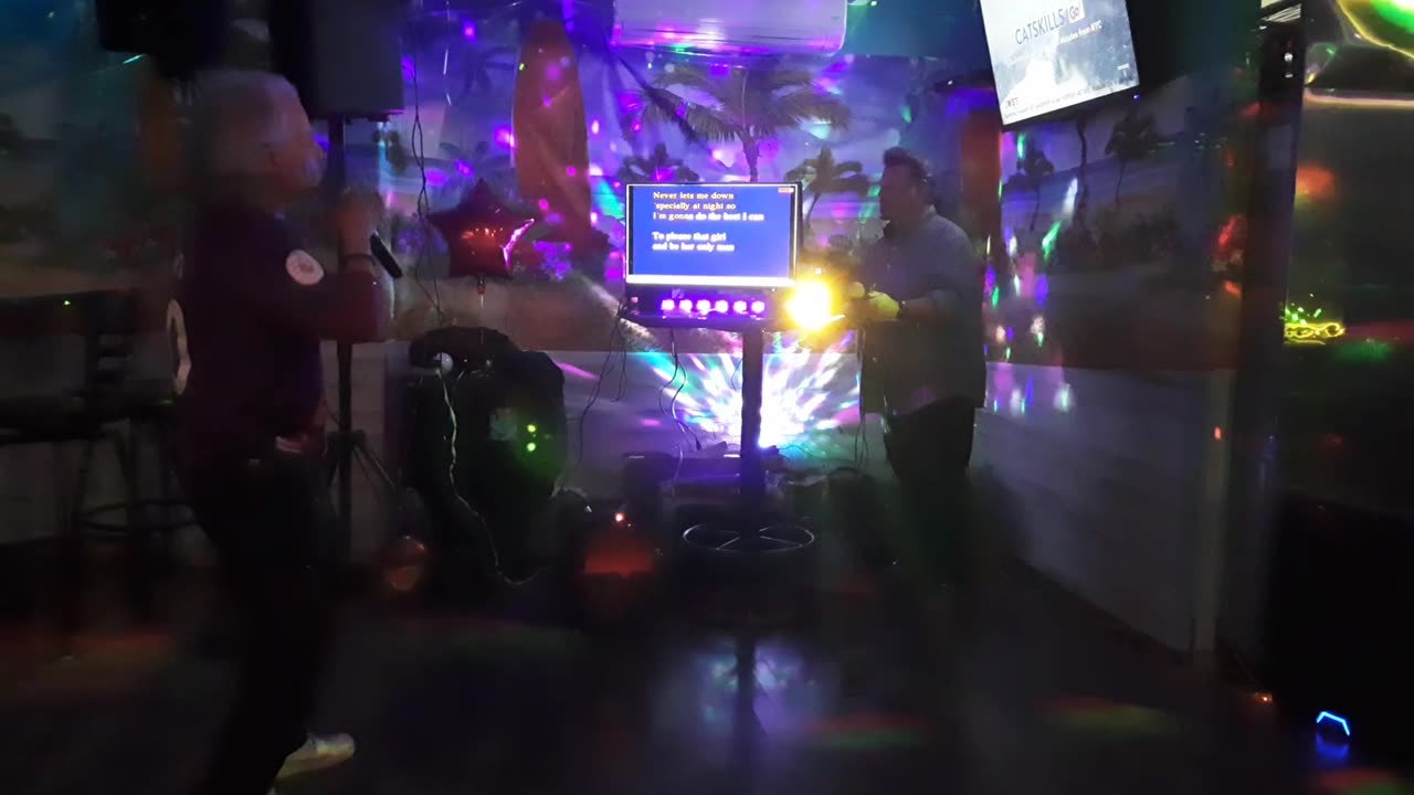 STEPHEN AND RUSSELL KARAOKE SPOTLIGHT
