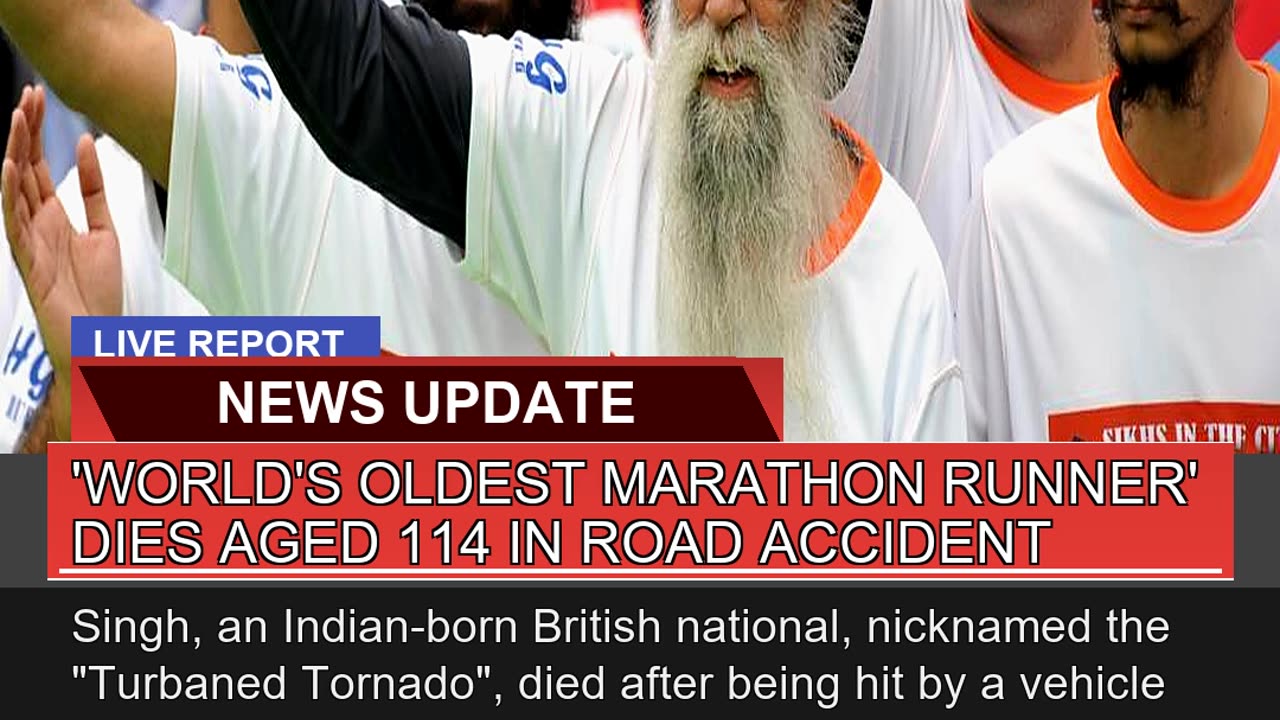 Worlds Oldest Marathon Runner Dies Aged in