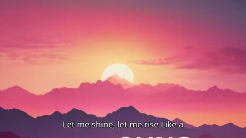 Let Me Shine Song V2