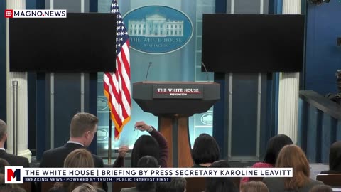 🇺🇸 Press Secretary Karoline Leavitt Faces Legacy Media Reporters at White House Briefing [LIVE]
