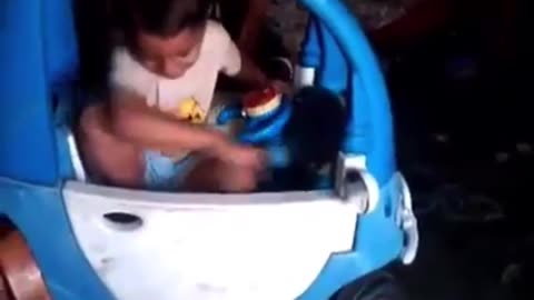 child lives life to the extreme