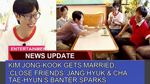 Kim Jongkook Gets Married Close Friends Jang H