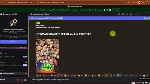 Exit Valley Showrunner Contest