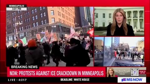 MSNOW’s Nicolle Wallace calls protest in Minneapolis “An act of historic bravery."