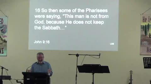 1067 Jn.9.1-41 There Are None So Blind As He Who Will Not See