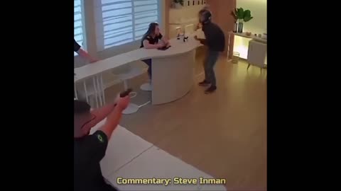 Criminal Meets His End. Steve Inman narrates... Fast clip