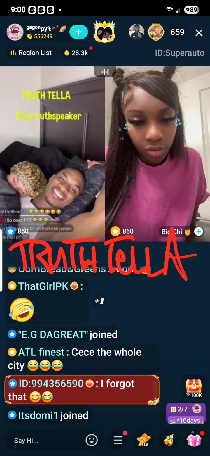 PYT LINED UP WITH BIG CHI THIS MORNING TO SORT SOME THINGS OUT