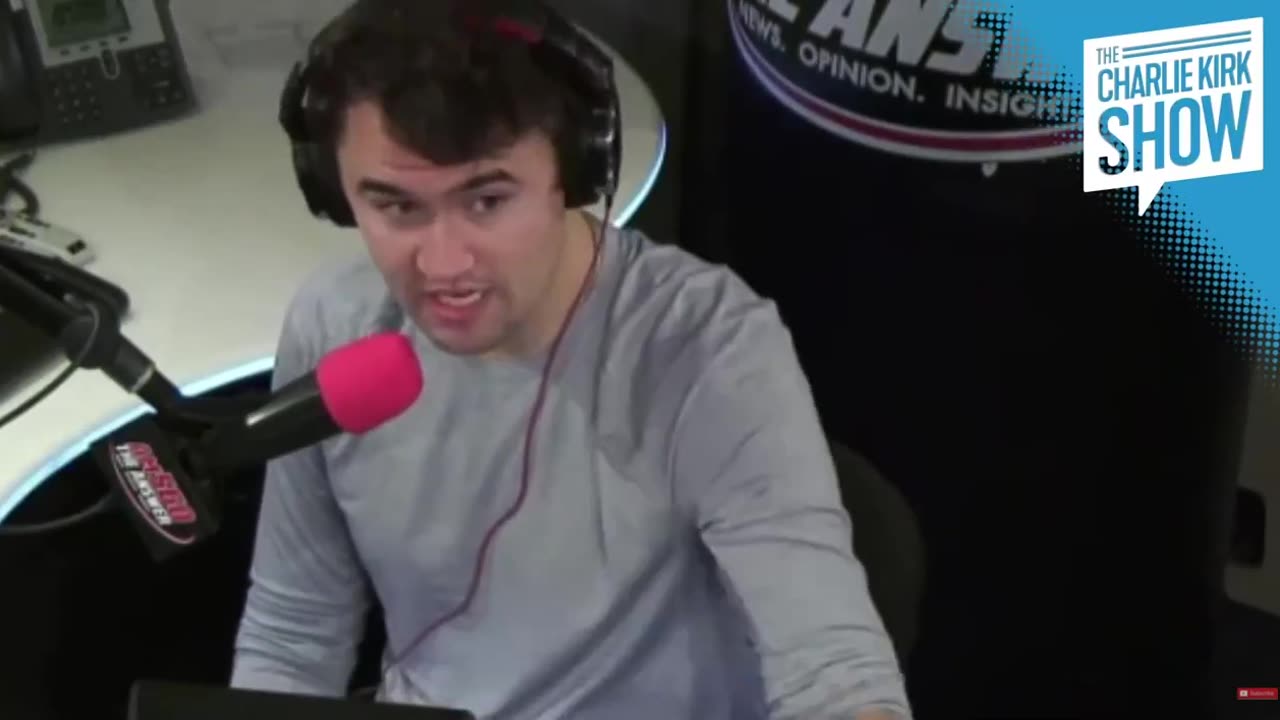 No wonder they murdered Charlie Kirk