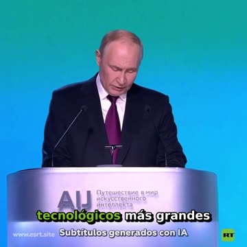 Putin: La IA puede ser uno de los mayores proyectos tecnológicos
