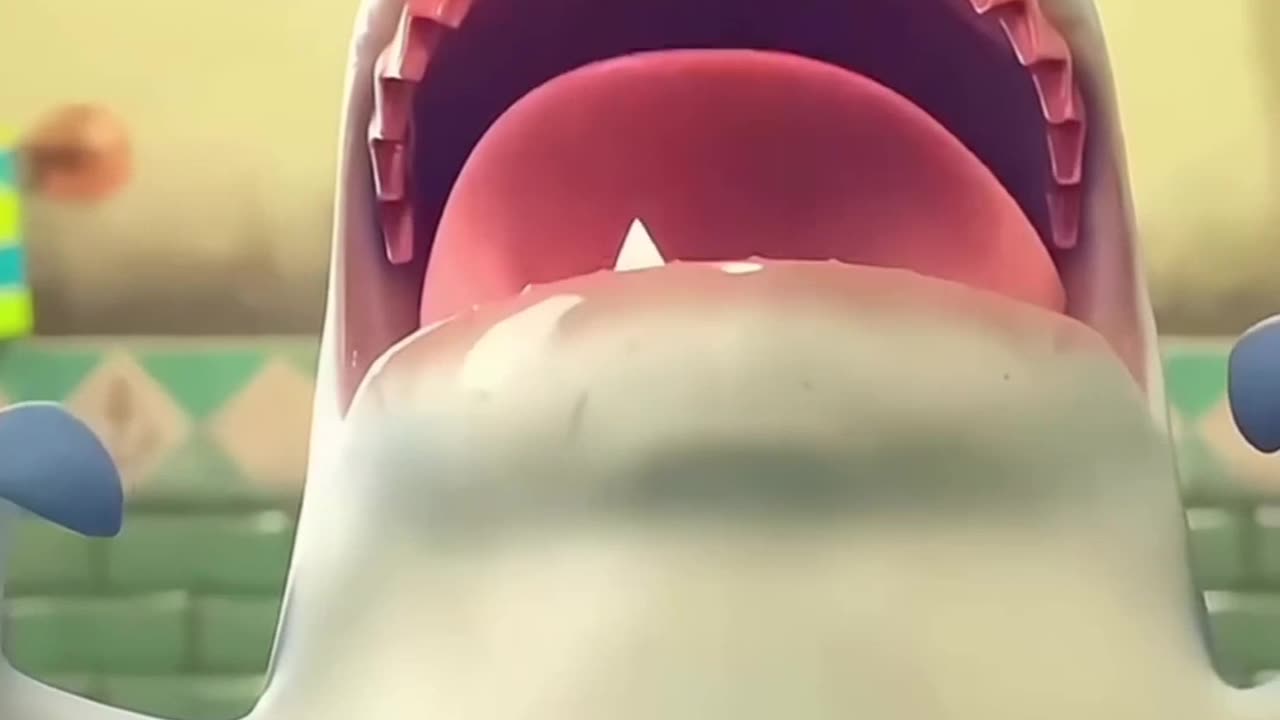 The patient in front of the dentist