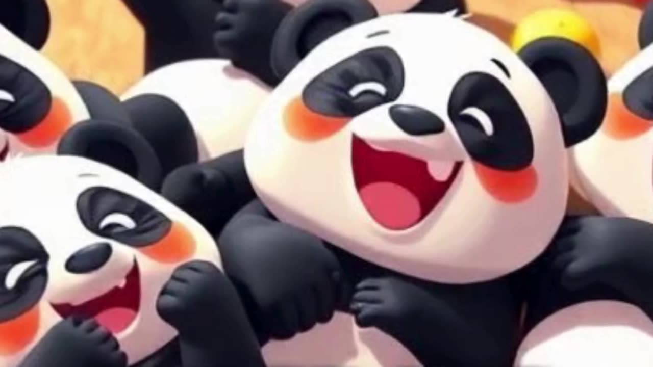 Ten Little Pandas 🐼🔢 | Count, Play & Learn with Cute Panda Friends!