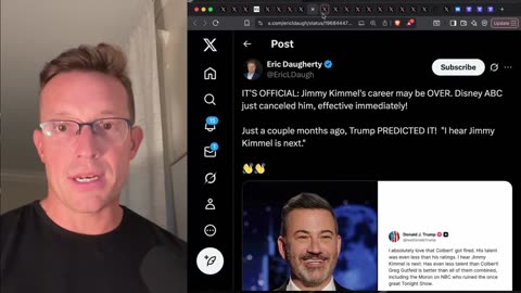 Jimmy Kimmel RIPPED Off-Air By ABC After Sick Charlie Kirk LIE _ We Just Changed Culture