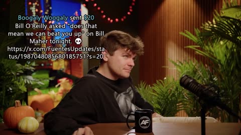 Nick Fuentes responds to Bill Maher saying he wants to beat him up