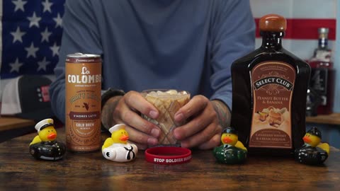 Bernard Mooney - Select Club Peanut Butter Banana Liqueur & La Colombe Smores Latte