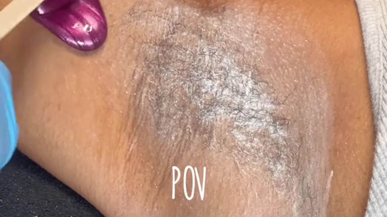Underarm Waxing Using Sexy Smooth Purple Seduction + Tickled Pink | @eyecandystudioshtx