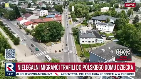 Wyszło na to że migranci zanim nawiali byli umiejscowieni w domu dziecka i naprzeciwko przedszkola !