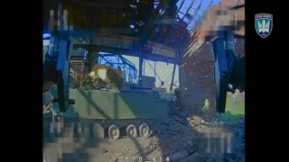 2 Large Troop Carriers Overturn and Catch Fire During Relentless Attack on Russian Supply Lines