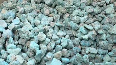 250619-10 Turquoise Rough: Colorful Elves Sleeping in the Stone