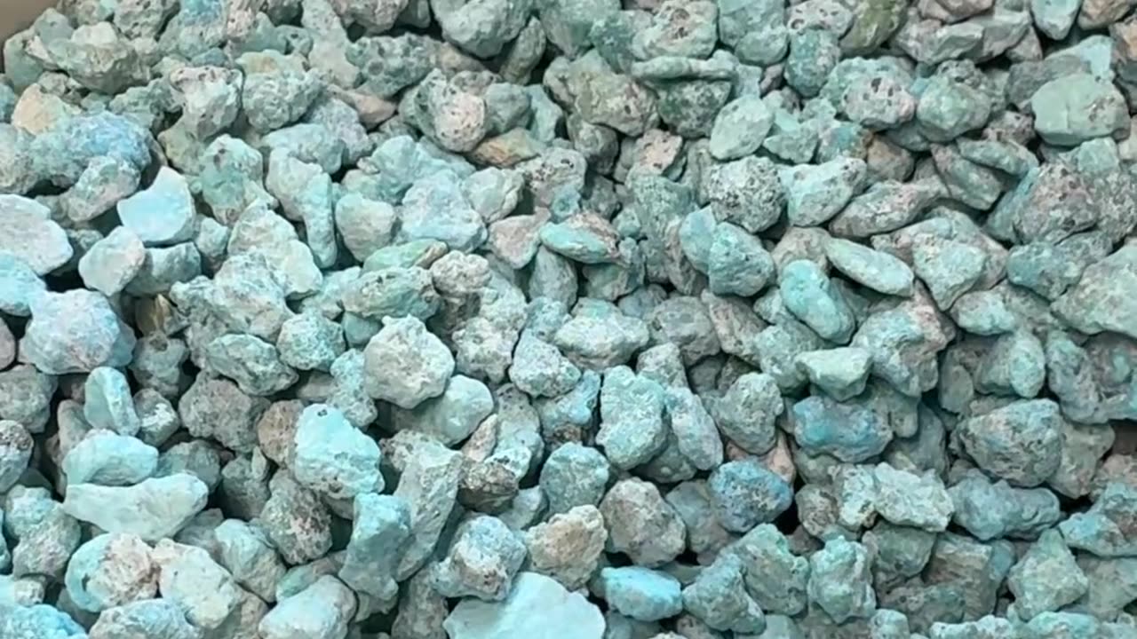 250619-10 Turquoise Rough: Colorful Elves Sleeping in the Stone