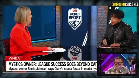 Compound Censored (Black WNBA Women Seeting at Caitlyn Clark)
