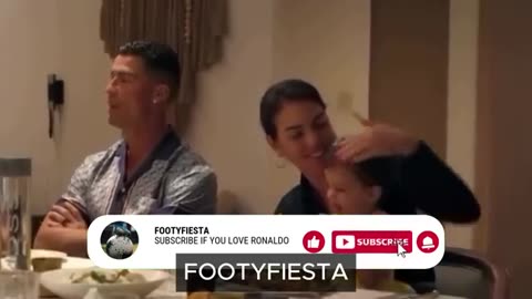 Ronaldo Funny Moments With His Family