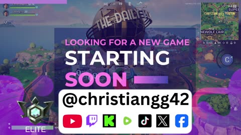 christianmartingg42 | Fortnite | Live Stream 🔴