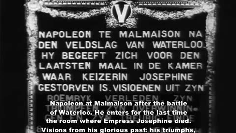 NAPOLEON: THE MAN OF DESTINY (Vitagraph-1908) William Humphrey. NEW English subtitles.