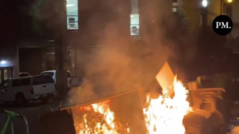 Left wing domestic terrorists take over University of Washington protesting Jewish student