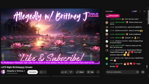 LATE Night UNbirthdayyyy Stream.