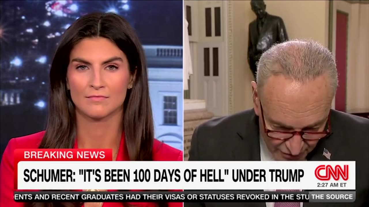 Schumer Says Public Sentiment Is Turning In Dems' Direction