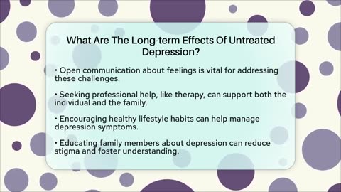 What Are The Long-term Effects Of Untreated Depression_ - Better Family Relationships