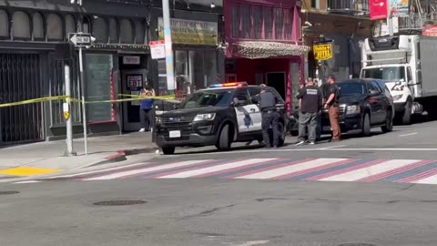 DEVELOPING! San Francisco: There is a active shooter with a assault weapon